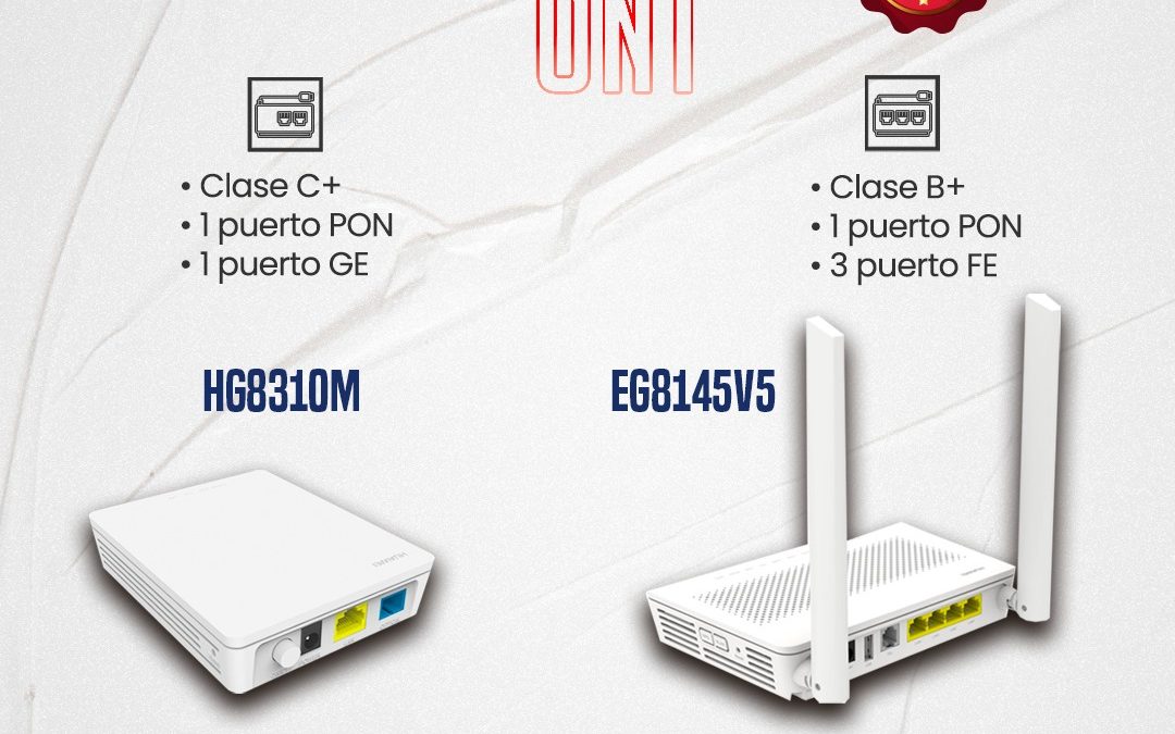 Equipos Activos ONUs: Imprescindibles en Redes FTTH para una Conectividad Eficiente